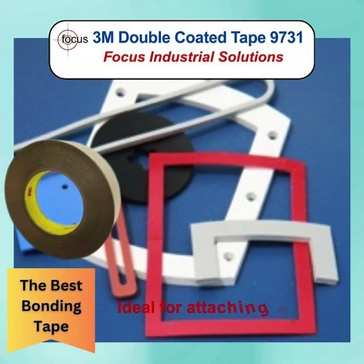 3M Double Coated Tape 9731 – Dual-Adhesive Power for Impossible Bonds!