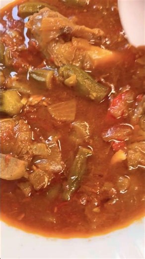 Don’t cook okra the old way… try this Instant Pot trick! #okrastew #instantpot #ramadanrecipes
