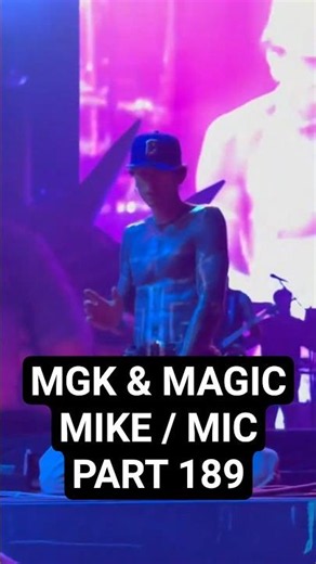 My phone's expecting. mgk pulls off impressive dance moves in his 189th Magic Mike/mic audition tape