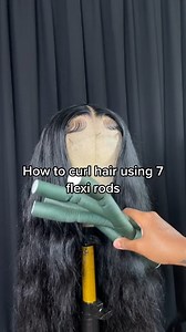 3.9K views · 118 reactions | How to curl hair using 7 flexi rods?...