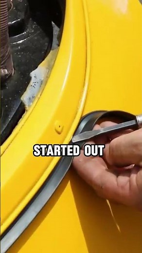 PAINTING - Rebuilding a 1972 Volkswagen Beetle Part 10