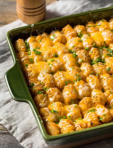 Cream of Chicken Tater Tot Casserole