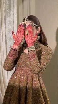 beautiful bride look ❤️ #viralshort #wedding #bridedress