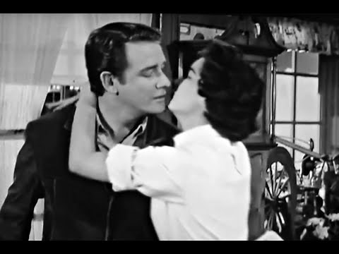 Sue Randall (Miss Landers) kiss in The Real McCoys 1959