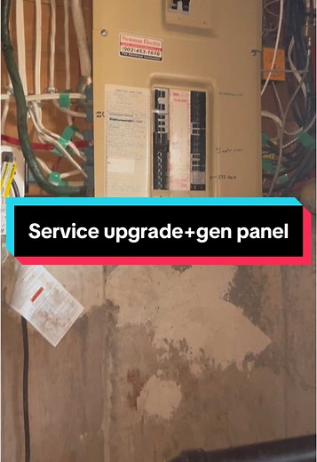 Service Upgrade and Generator Panel Installation Guide