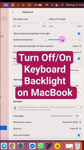 How to Turn Off Keyboard Backlight on Mac | Coding Hacks | #MacBook #KeyboardLight #MacTips #MacOS