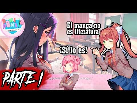 Doki Doki Literature Club [Gameplay]- Parte 1 - Libros y waifus