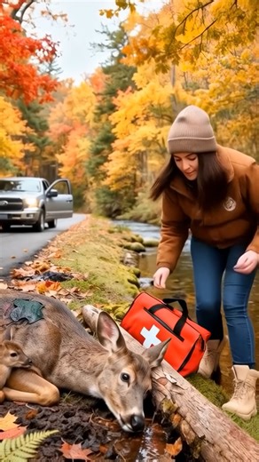 4.2K views · 30 reactions | Woman Saves Injured Mother Deer In Need Of Help | Gaming Pop | Facebook