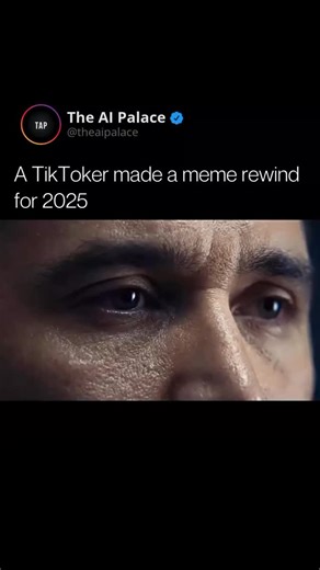 AI | ChatGPT | Technology on Instagram: "A TikToker just dropped a full 2025 Meme Rewind… and it was made using AI 🤯🔥 This is what happens when internet culture meets next-level tech. @ top100_real made this absolute masterpiece using AI, turning an entire year of viral moments into one cinematic rewind. Every meme, every trend, every “you had to be there” moment, captured perfectly. It’s honestly wild how AI is changing the way we create, remix, and remember the internet. 2025 really said mai