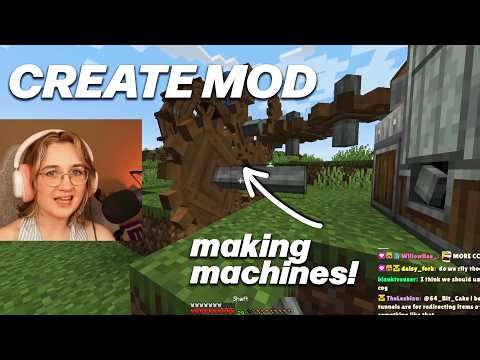 MAKING CONVEYOR BELTS IN CREATE MOD