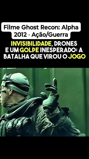 #filme Ghost Recon: Alpha 2012 ‧ Ação/Guerra | Benivam Santana