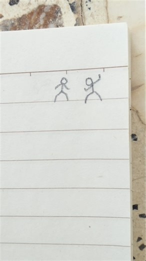 flipbook stickman fight 🤜🤛 #art #trending #anime #avee_player #phonk #music