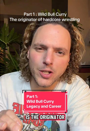Part 1 : Wild Bull Curry, the originator of hardcore wrestling. This tragedy laid the groundwork for the most feared man in wrestling history. #wildbullcurry #wrestlinglegends #wrestlinghistory #prowrestlingtiktok #wrestlingobserver