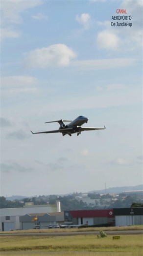 Rocket on Takeoff Embraer Phenom 300 Jundiai Airport SBJD