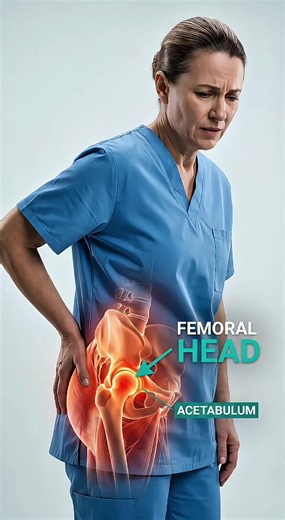 🦴 HIP REPLACEMENT? LOOK INSIDE. A total hip replacement doesn’t simply mean replacing the entire hip. The hip is a ball-and-socket joint. The “ball” is the femoral head, while the “socket” is the acetabulum. During a total hip replacement, the damaged femoral head is replaced with an artificial component, and the socket may also receive an artificial lining or component. Together, these parts are designed to recreate the joint’s natural movement. But the implant is only one part of the story. M