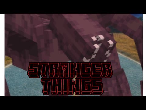 MINECRAFT ADDON STRANGER THINGS