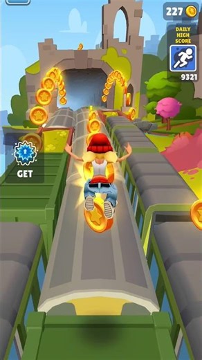 Subway Surfers : nonstop runing good game ever 27#shorts #viral #subwaysurfers