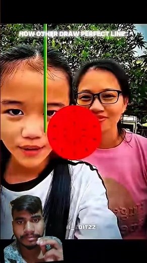 how other's draw perfect line #respect