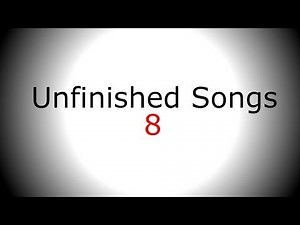 Simple Acoustic Guitar Singing backing track - Unfinished Song No.8