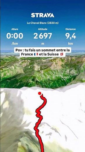 Ascension du Cheval Blanc entre France et Suisse 🇫🇷🇨🇭🥾
