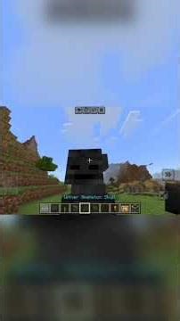 Machine gun Hacks Minecraft #minecraftshorts #trending