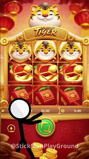 StickMan Tries His Luck in Fortune Tiger
