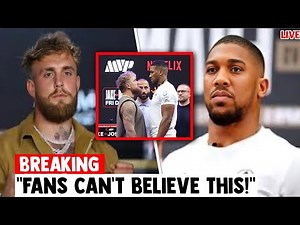 Netflix’s Jake Paul vs Anthony Joshua Interview EXPLODES — Full Uncut Face to Face!