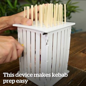 12M views · 5.2K reactions | You summer cook out has never been easier Get yours here: https://bluecrate.com/products/easy-kebab-maker | I Want One | Facebook