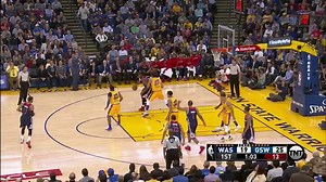 Stephen Curry dunks on the break! | Fantasy Basketball NBA