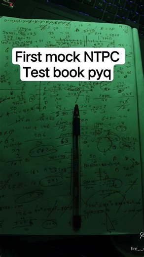 first mock NTPC graduate #testbook #ntpc #mocktest #score