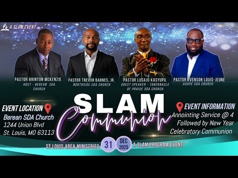 SLAM New Year Celebratory Service - Live December 31