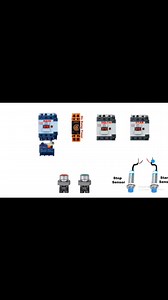 Star Delta Starter Auto Mannual wiring with sensor and push botton . . . . . . #stardelta #sensor #2wire | SN Technical