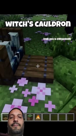 Witch's Cauldron in Minecraft! #minecraft
