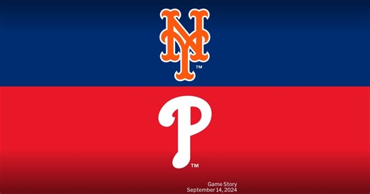 New York Mets at Philadelphia Phillies Game Story, Scores/Highlights - 09/14/2024