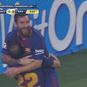 Leo Messi scored the first ever El Clásico goal on U.S. soil ✨ | ESPN FC