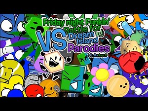 Friday Night Funkin VS Spongebob Parodies (BFDI Parodies RESKIN) (Full mod!) (Link in desc yay)