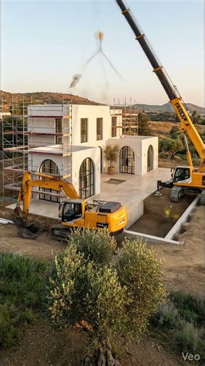 The White Stone Villa - Dream home 2026 Full Construction Timelapse #dreamhome #architecture