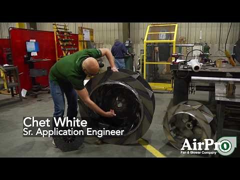 Backward Curved Fan Wheel Demo