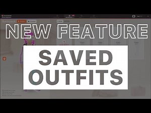 Update: Saved Outfits