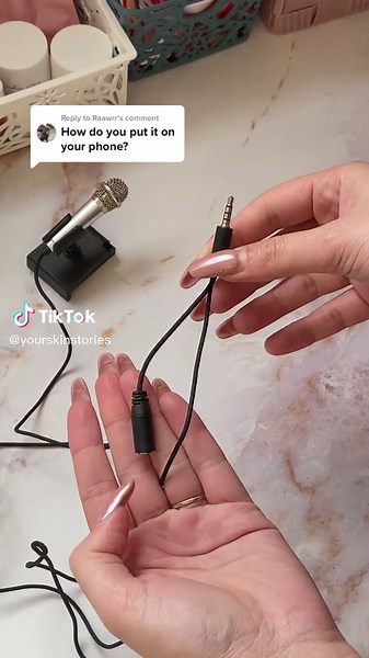Replying to @Raawrr Wait till the end for a mini ✨asmr✨ #asmr #asmrminimicrophone #minimicrophone #setup ##asmrmicrophone##asmrtiktoks##howtosetup##asmrmicrophone