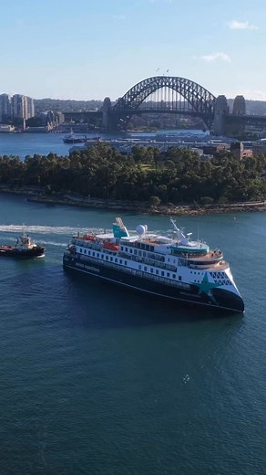 502 reactions · 73 shares | A new chapter begins  The Douglas Mawson has arrived in Sydney, marking a proud moment for Aurora Expeditions. As the first X-Bow® vessel to operate in Australia, she introduces a smoother, quieter, and more responsible way to explore the world’s wildest shores. Be sure to follow on our socials as the celebrations begin!  #DouglasMawsonLaunch #AuroraExpeditions #SydneyHarbour #XBowShip #ExpeditionCruise | Aurora Expeditions | Facebook