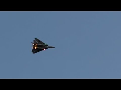 Freewing F-14 twin 64mm repaired flight