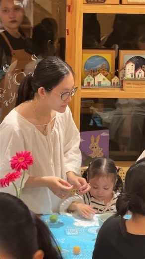 Katie & Workshop Banh Deo for Trung Thu @ Tinker Play