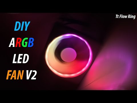 Any Fan Can Be RGB || DIY RGB Fan v2 / 2020