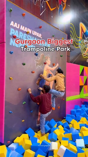 GURGAON | GURUGRAM on Instagram: "SkyJumper is back in Gurgaon with their 3rd and most premium park at M3M Broadway! 🧗‍♂️🤸‍♂️💥 Experience 8+ thrilling activities: Sky Verve, VR Tank, Hyper Grid, Laser Spy, Wall Climb, Trampoline Arena, Laser Tag, and more! 🏏🎮🕵️‍♂️ Fun for the whole family awaits! 👨‍👩‍👧‍👦 Don’t miss out on our inaugural offers: - Flat 25% off – Valid till January 18th - Activities starting at just ₹250 - Mega Combo Offers (Up to 35% Off): Enjoy all activities for just ₹