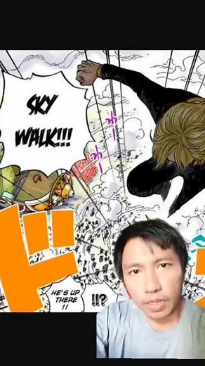 Sanji Sky Walk and Rokushiki in One Piece