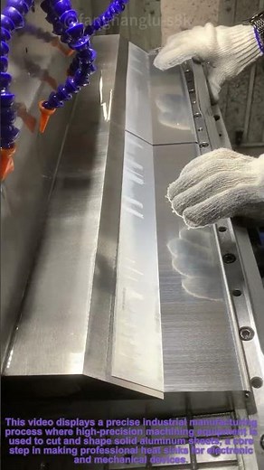 CNC Machining: Cutting Aluminum Sheets for Heat Sink Production