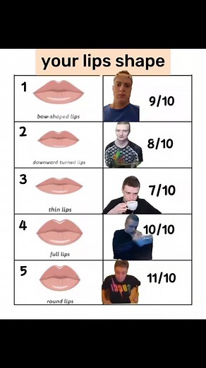 Exploring Different Lip Shapes: A Visual Guide