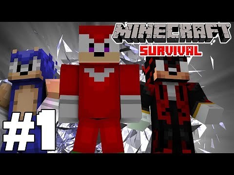 A NEW ADVENTURE! - Knuckles Plays: "Minecraft: Survival" [Part 1]