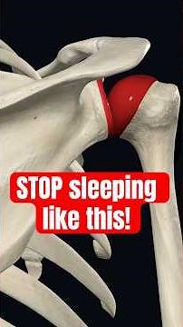 Shoulder Pain Sleeping On Your Side? Do THIS Instead! #shoulderpain #shoulderpainrelief #sleep